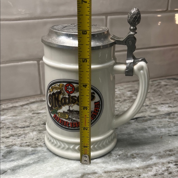Rare Maisel's Beau Porcelain Beer Stein with Lid Numbered 249 - Picture 14 of 16